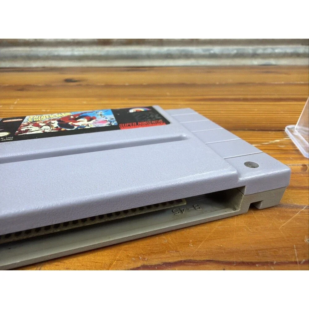 Spider-Man and The X-Men in Arcade's Revenge (SNES, 1992) - Tested Cart Only